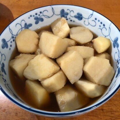 初めて里芋の煮転がしを作りました！
作りやすいレシピありがとうございます♪